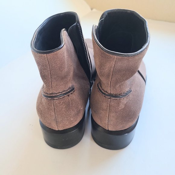 Rag & Bone \'Aston\' Taupe Brown Suede Ankle Booties EU Size 40 main image 8